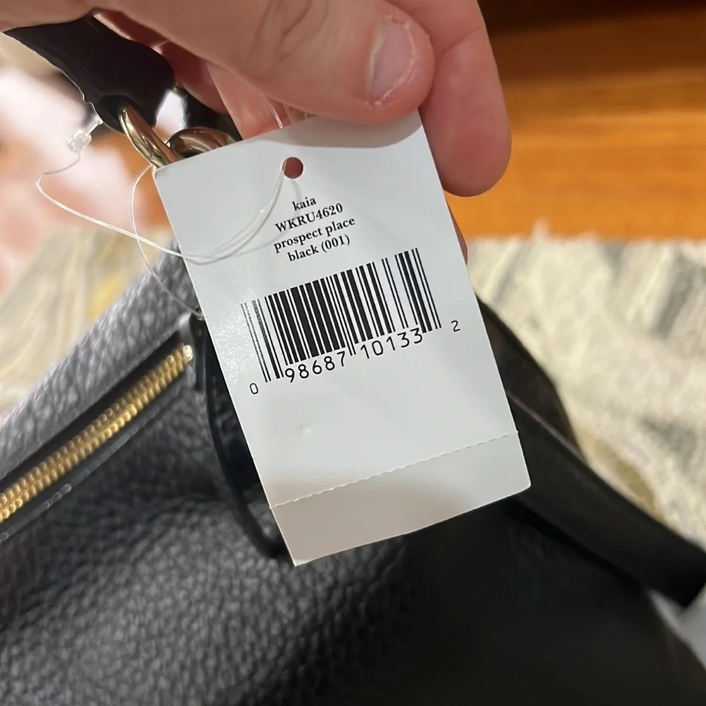 ♠️Kate spade NWT $498 Kaia prospect place black satchel shoulder bag gorgeous♠️